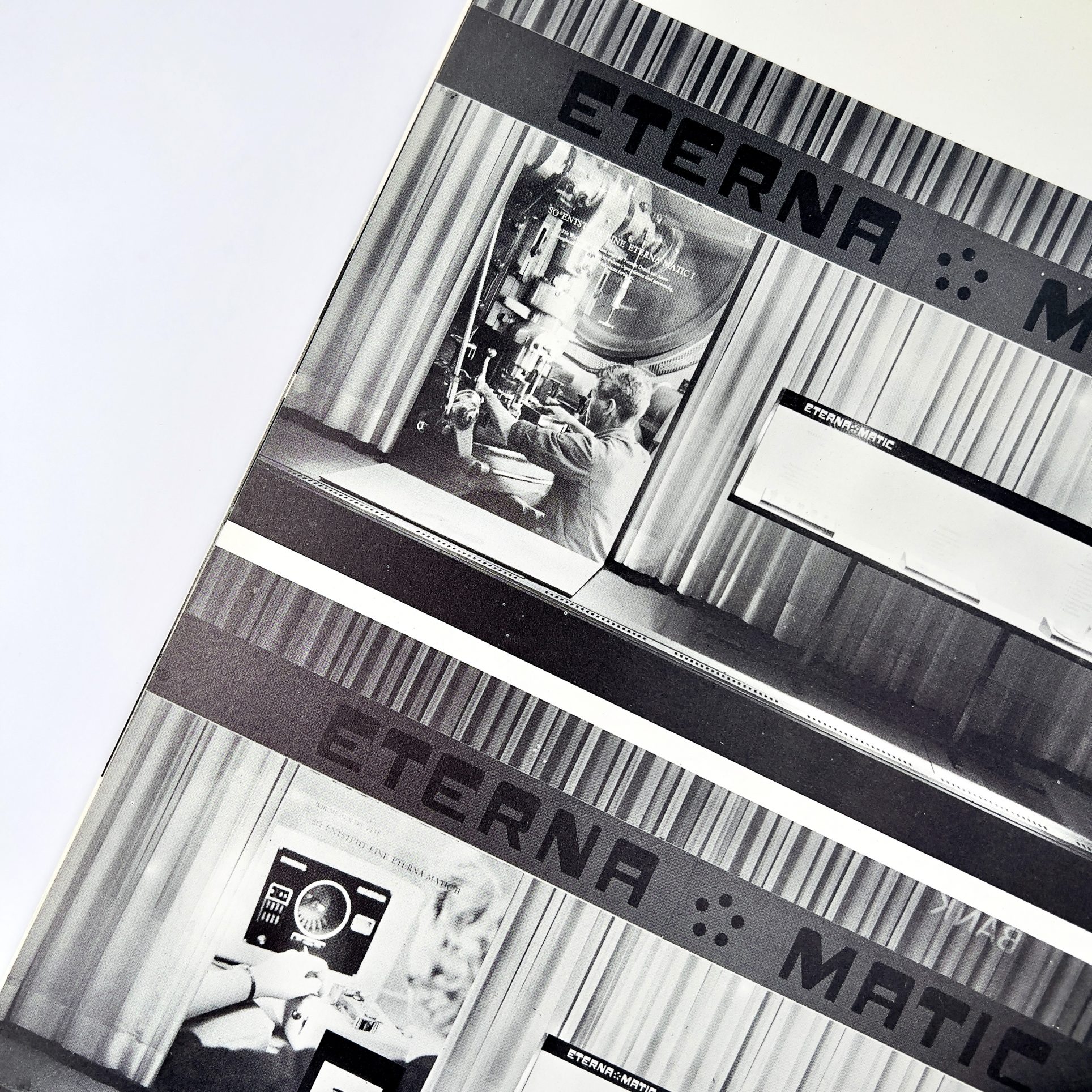 ETERNA "NOUS MESURONS LE TEMPS" CA. 1960