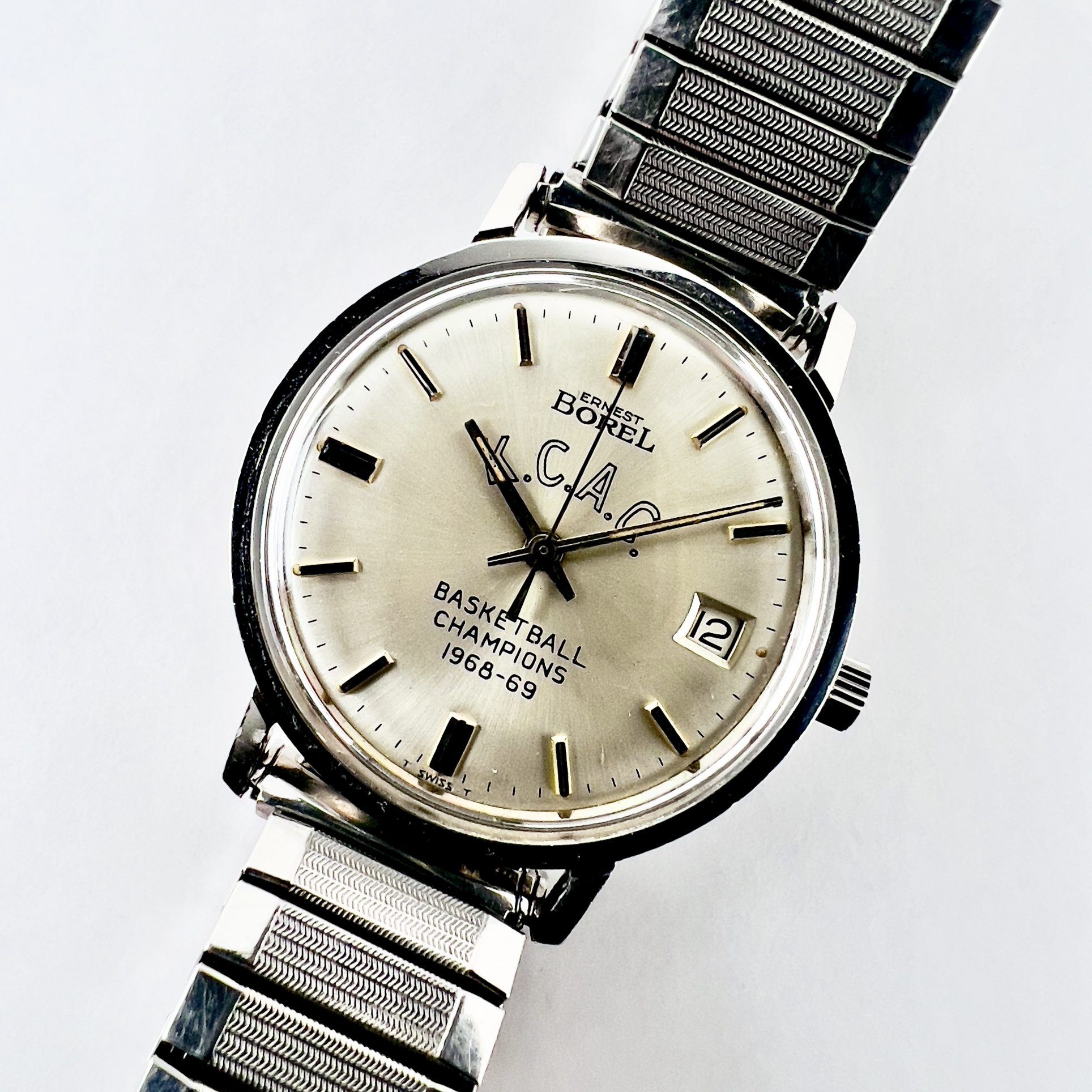 MONTRE ERNEST BOREL K.C.A.C. CHAMPIONS 1968-69 – Image 3