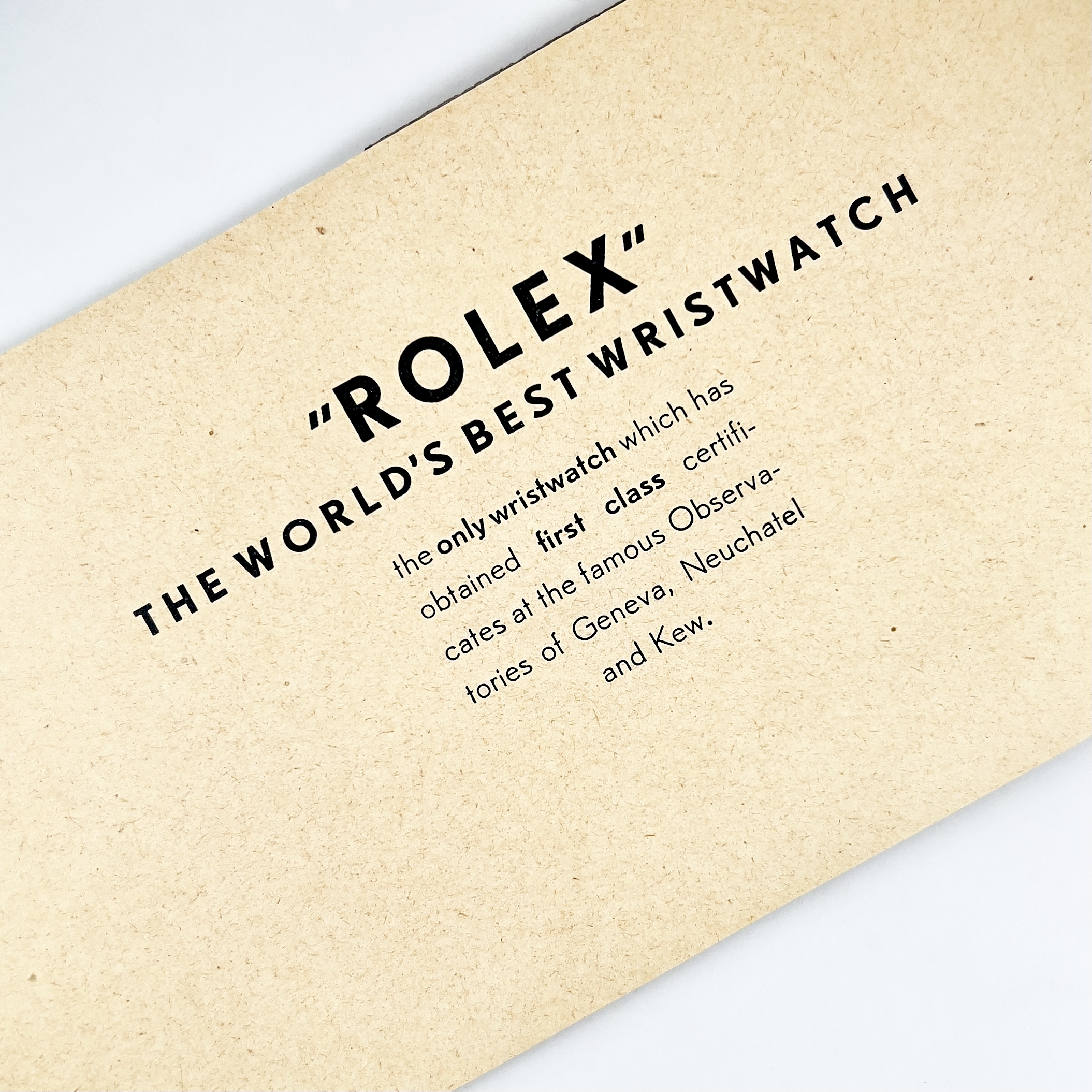 RARE ROLEX BUCHERER CATALOGUE ART DECO 1930 14