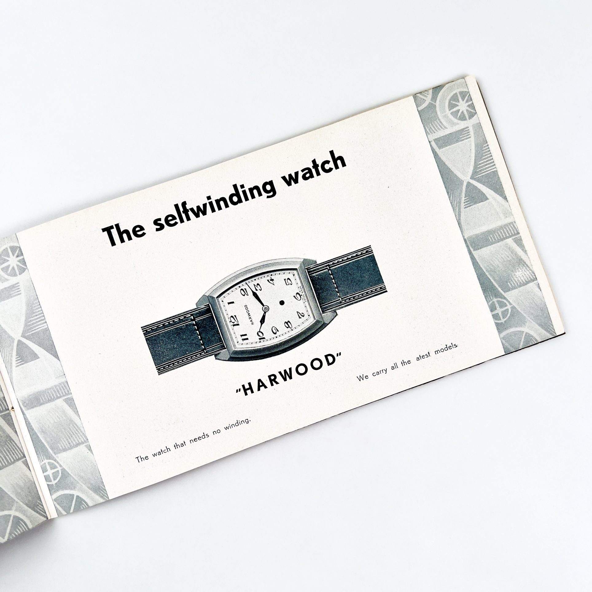 RARE ROLEX BUCHERER CATALOGUE ART DECO 1930 – Image 8
