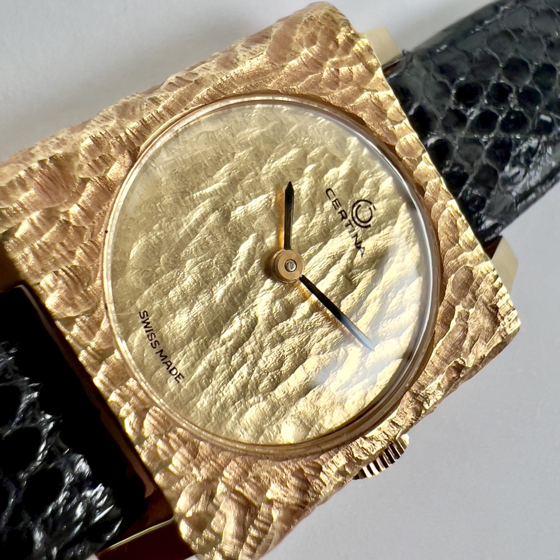 MONTRE CERTINA "GOLD BARK" CA. 1960 – Image 8