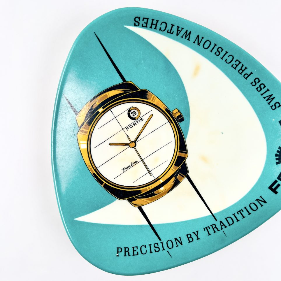 CENDRIER MONTRE FORTIS "TRUE LINE" CA. 1960