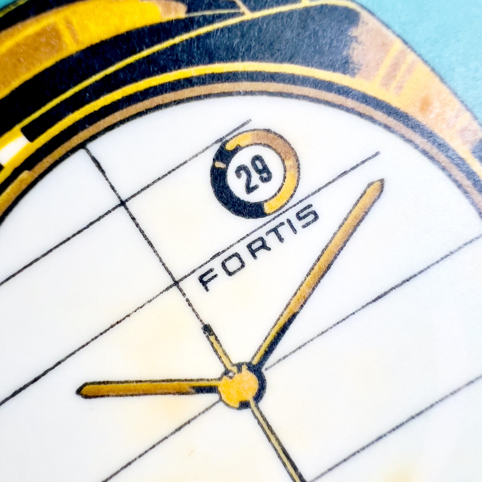 CENDRIER MONTRE FORTIS "TRUE LINE" CA. 1960 – Image 6