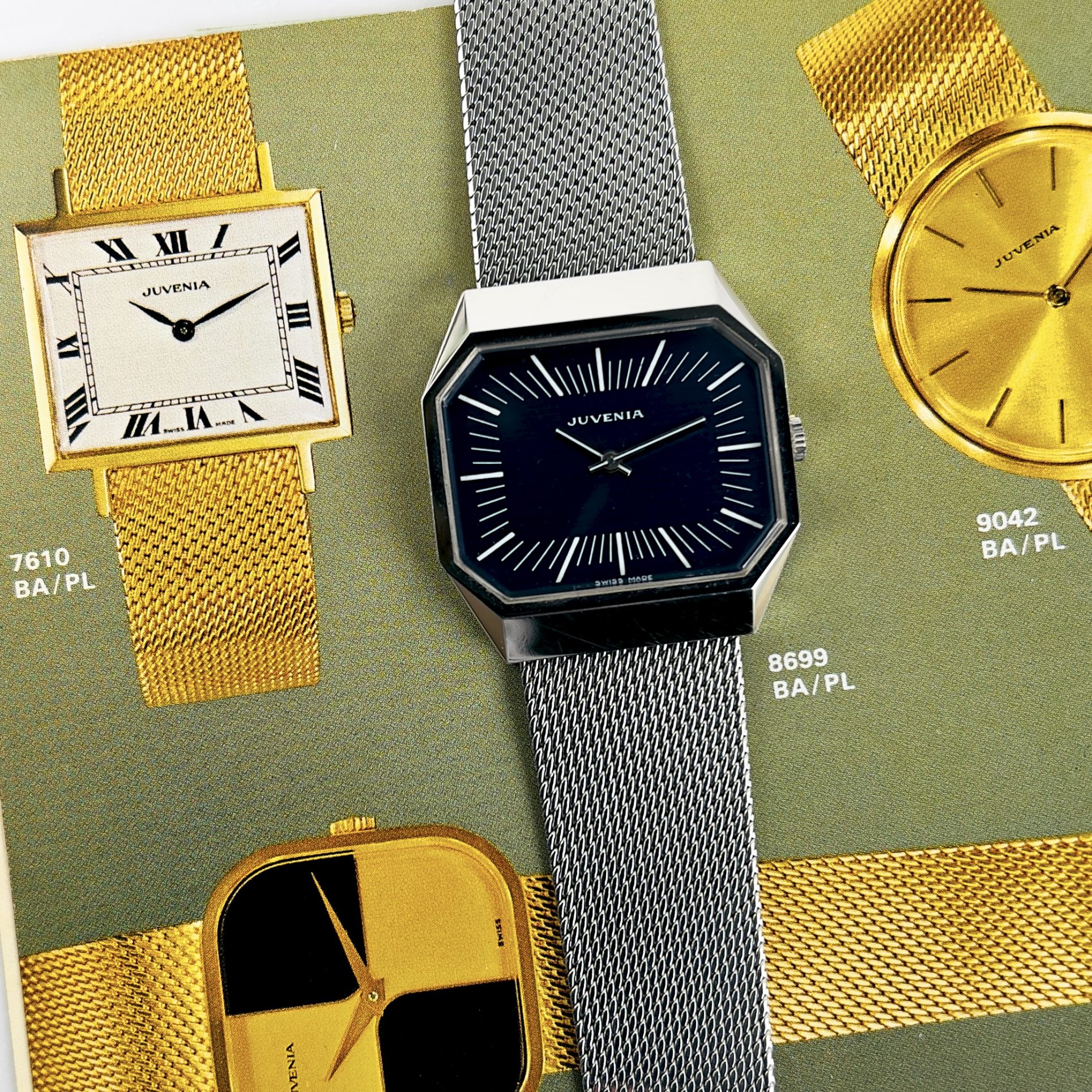 MONTRE JUVENIA OCTOGONE CA. 1970