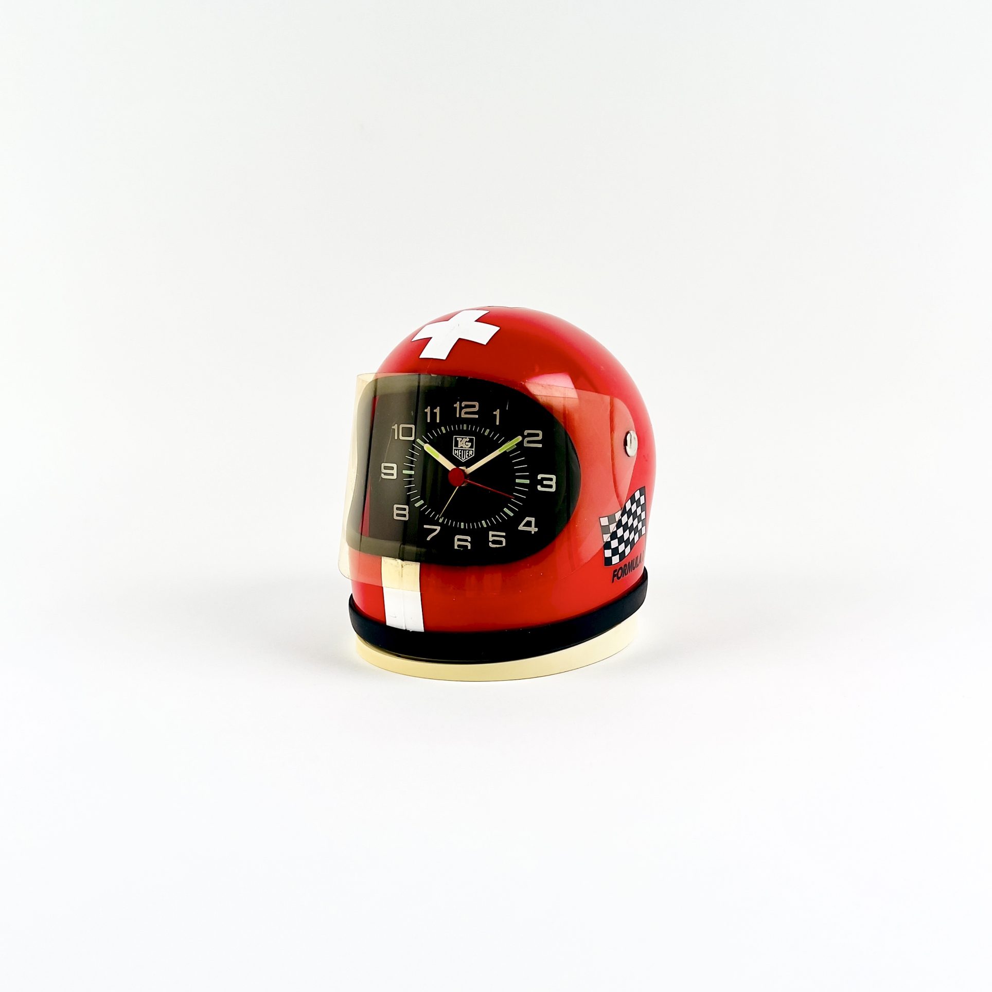 HORLOGE CASQUE TAG HEUER "CAVALLINO" JOSEPH SIFFERT CA. 1986 – Image 2
