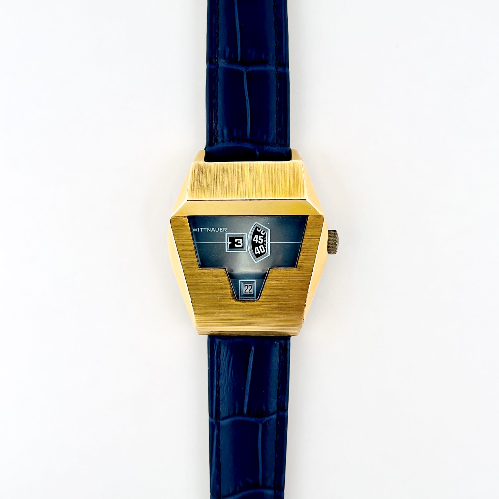MONTRE WITTNAUER JUMP HOUR "COFFIN STYLE" CA. 1975 – Image 2