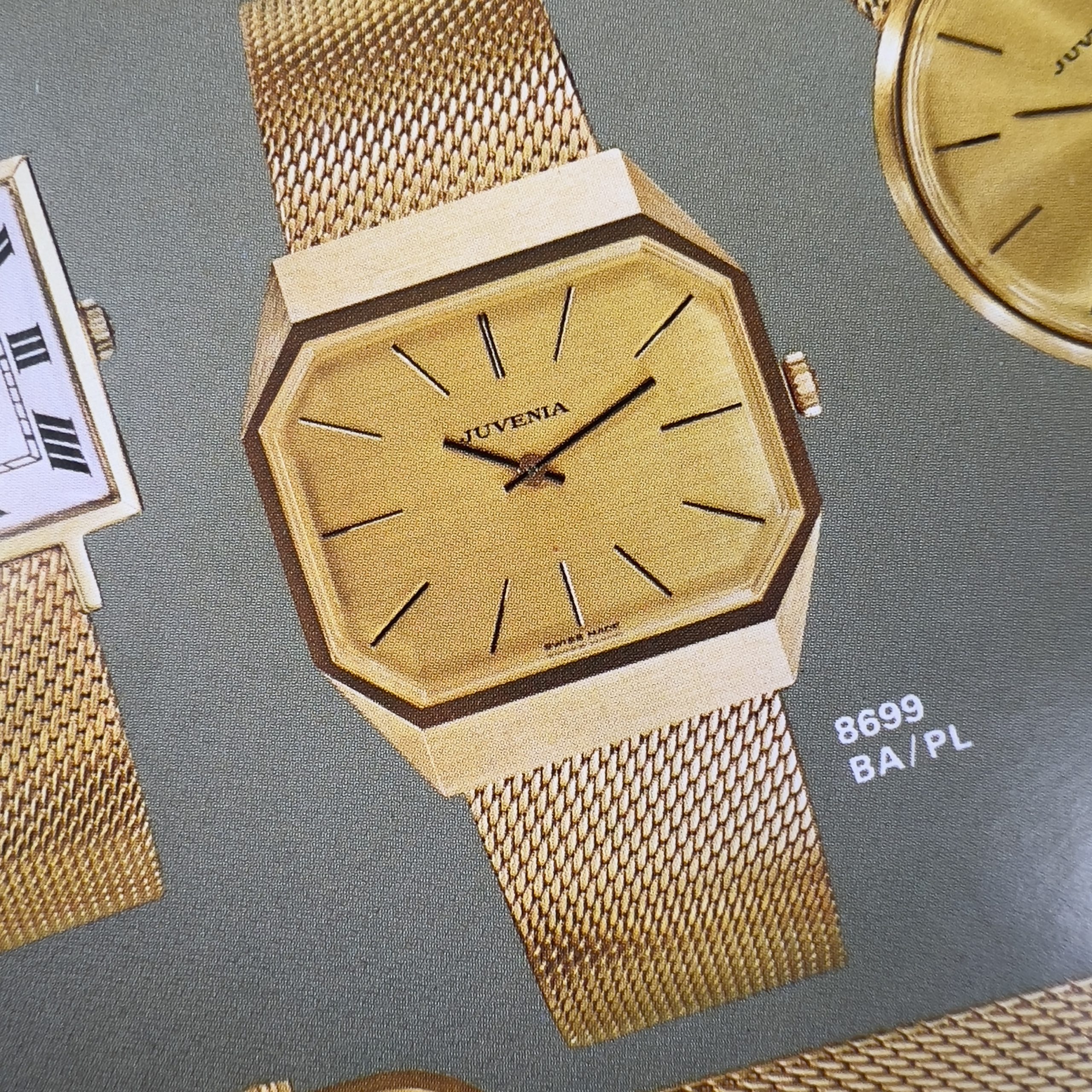 MONTRE JUVENIA OCTOGONE ARGENT CA. 1970 – Image 6