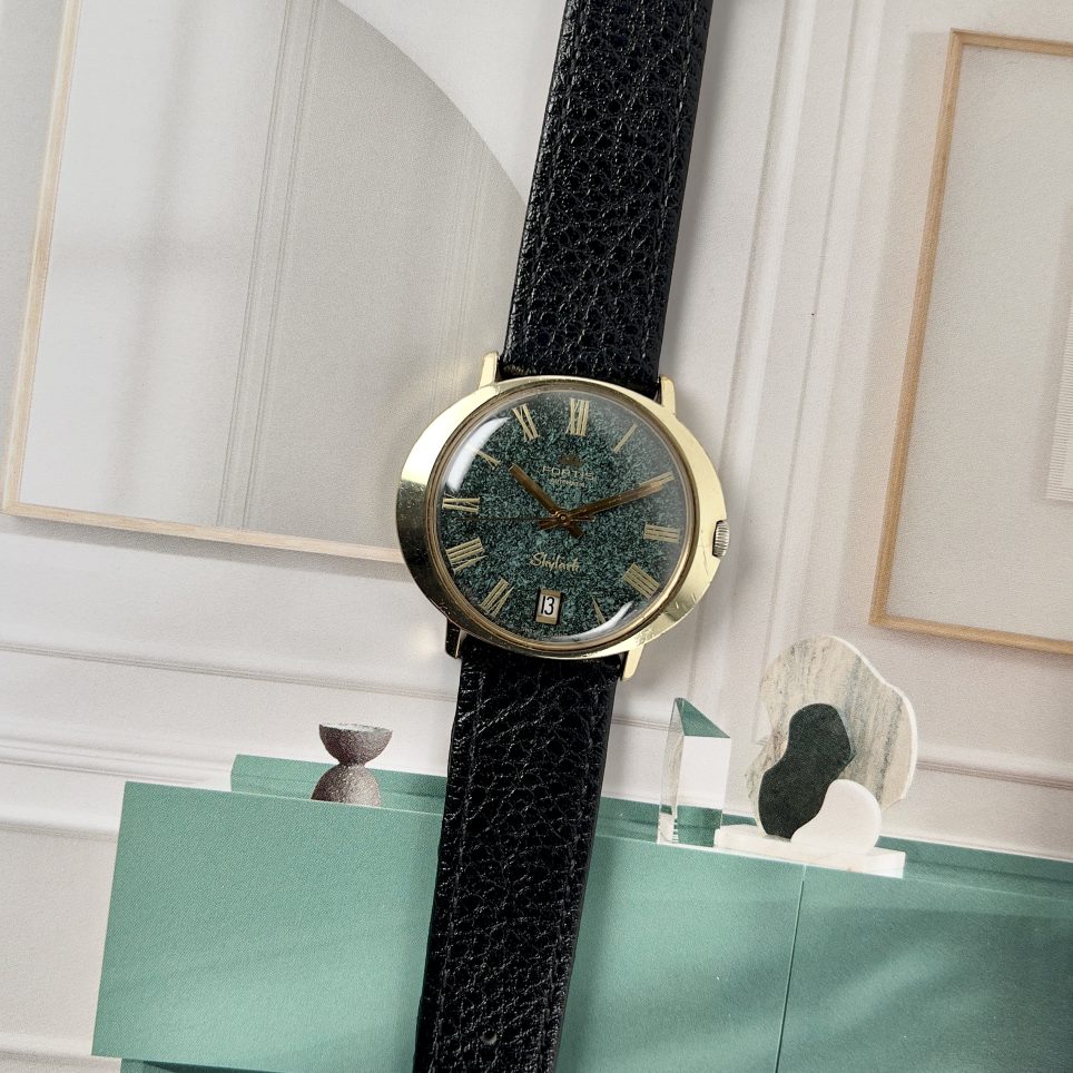 MONTRE FORTIS SKYLARK CADRAN GRANIT CA. 1970