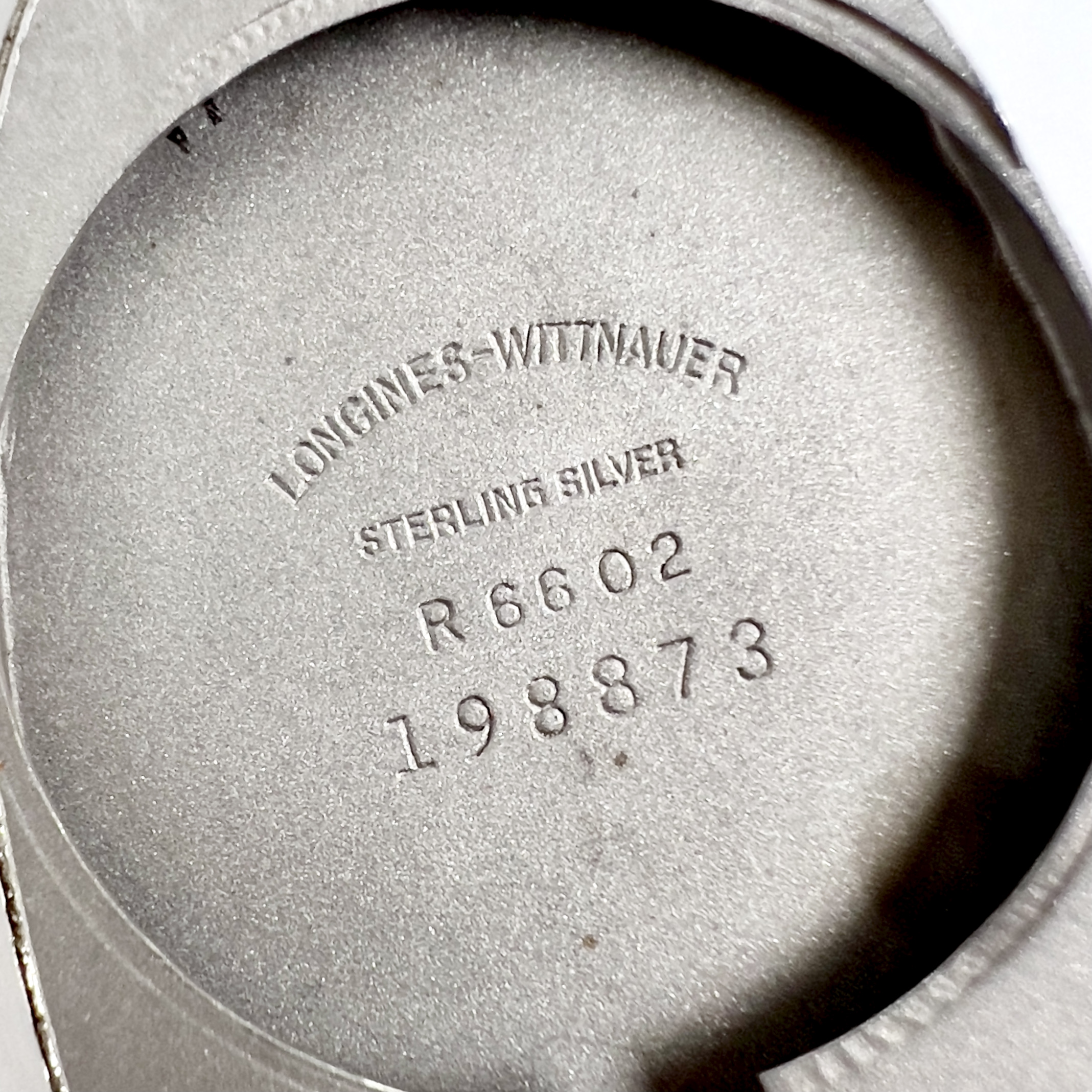 PENDENTIF LONGINES STERLING SILVER "BRUTALISTE" CA. 1970 – Image 9