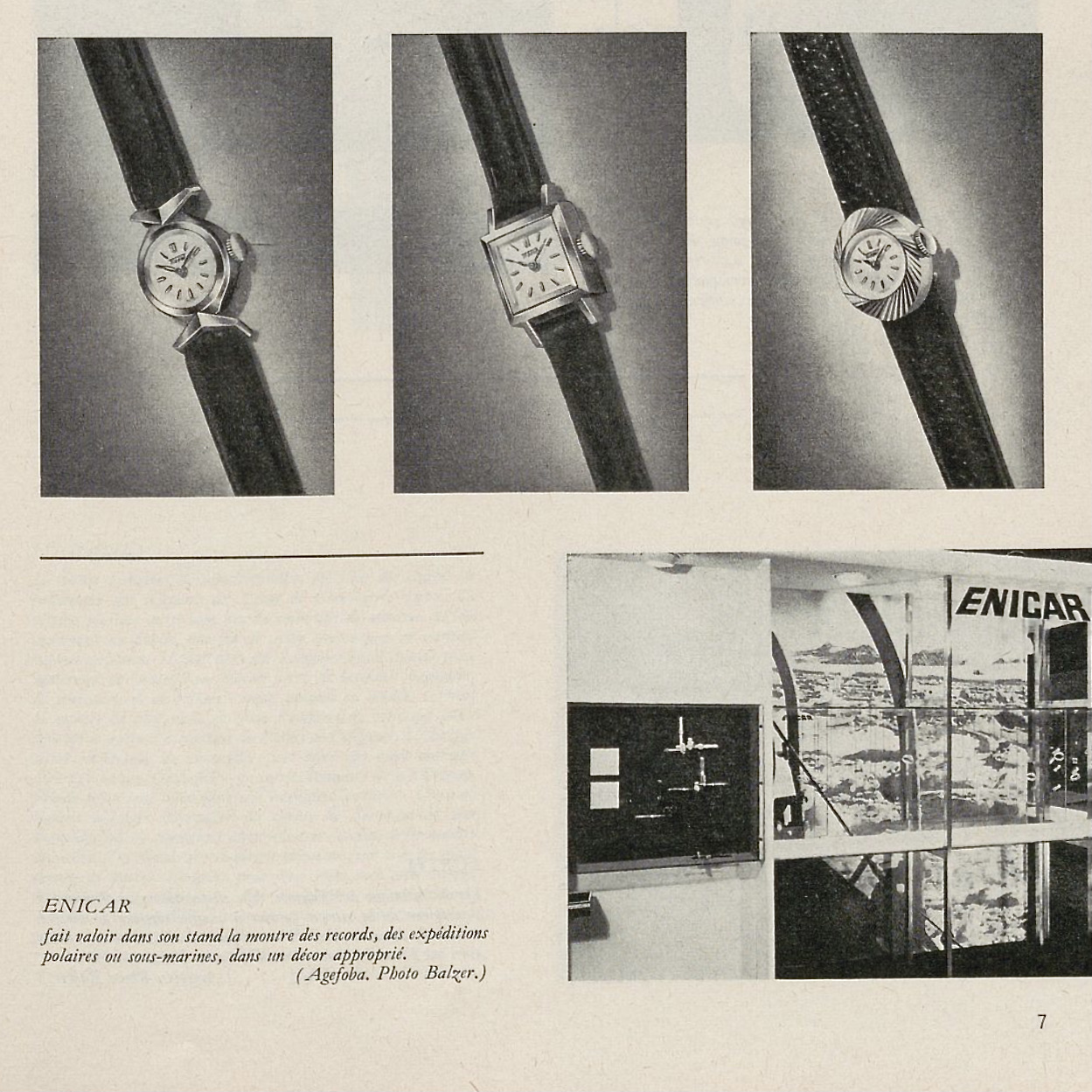 MONTRE BAGUE ENICAR CA. 1960 – Image 4