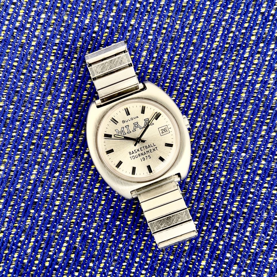 MONTRE BULOVA "MIAA" BASKETBALL TOURNAMENT 1975