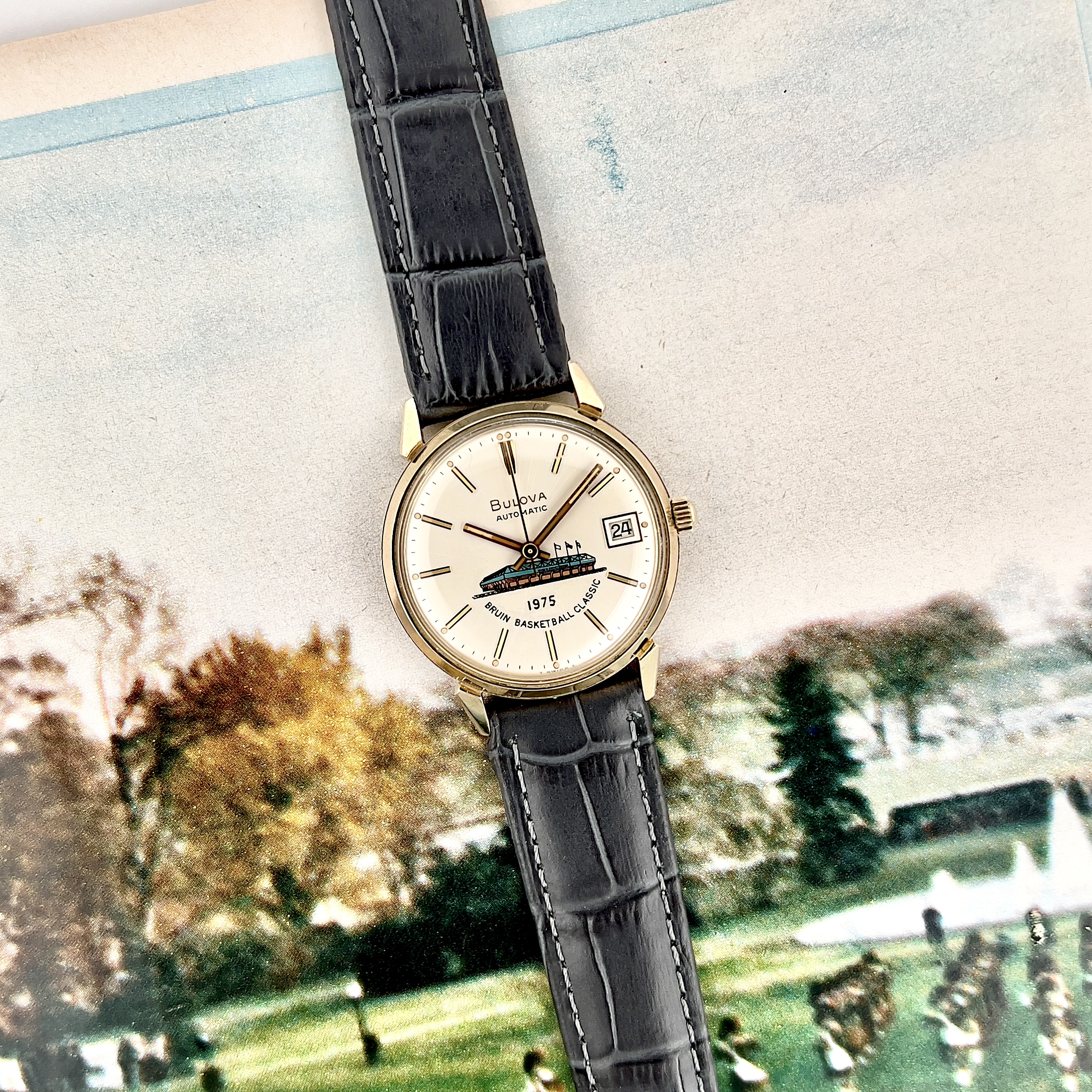 MONTRE BULOVA AUTOMATIC « BRUIN BASKETBALL CLASSIC » 1975