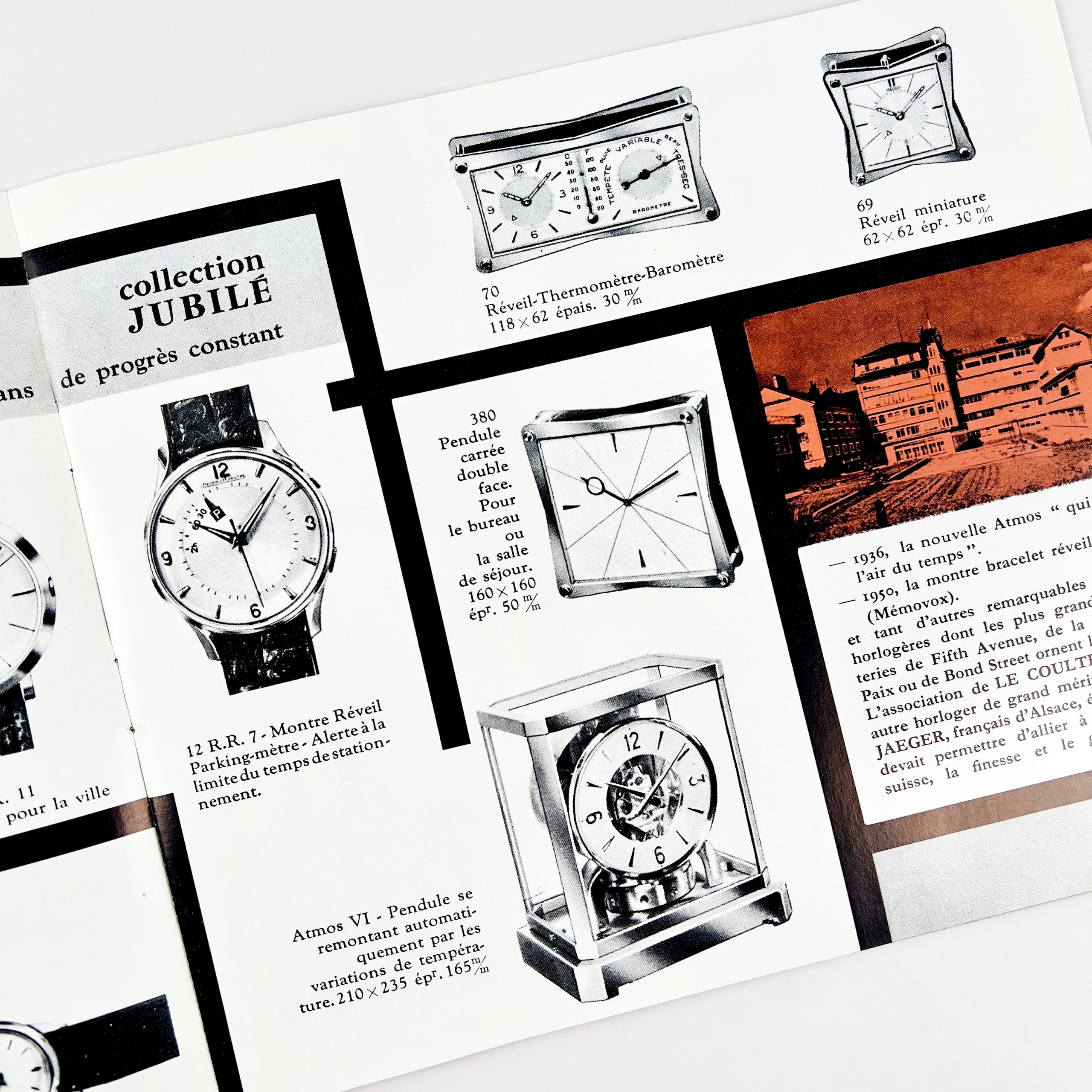 CATALOGUE JAEGER LECOULTRE PAR PIERRE PRAQUIN CA. 1958 – Image 2