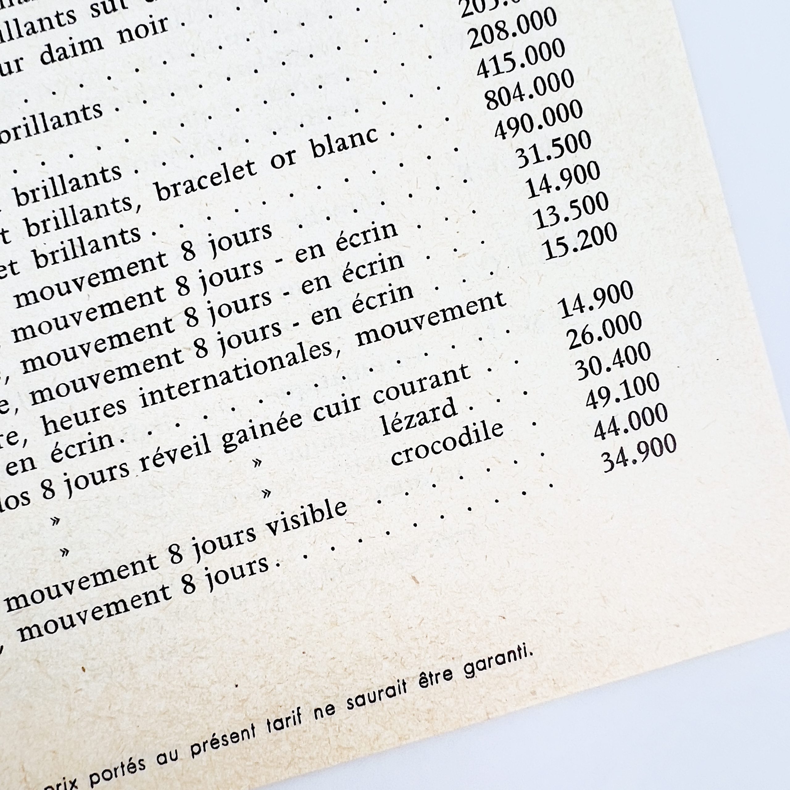 CATALOGUE JAEGER LECOULTRE PAR PIERRE PRAQUIN CA. 1958 – Image 8