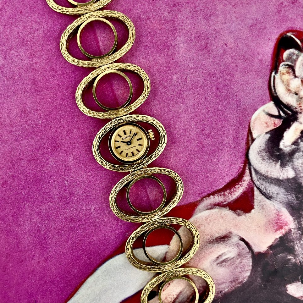 MONTRE ENICAR "GOLDEN EYE" CA. 1960