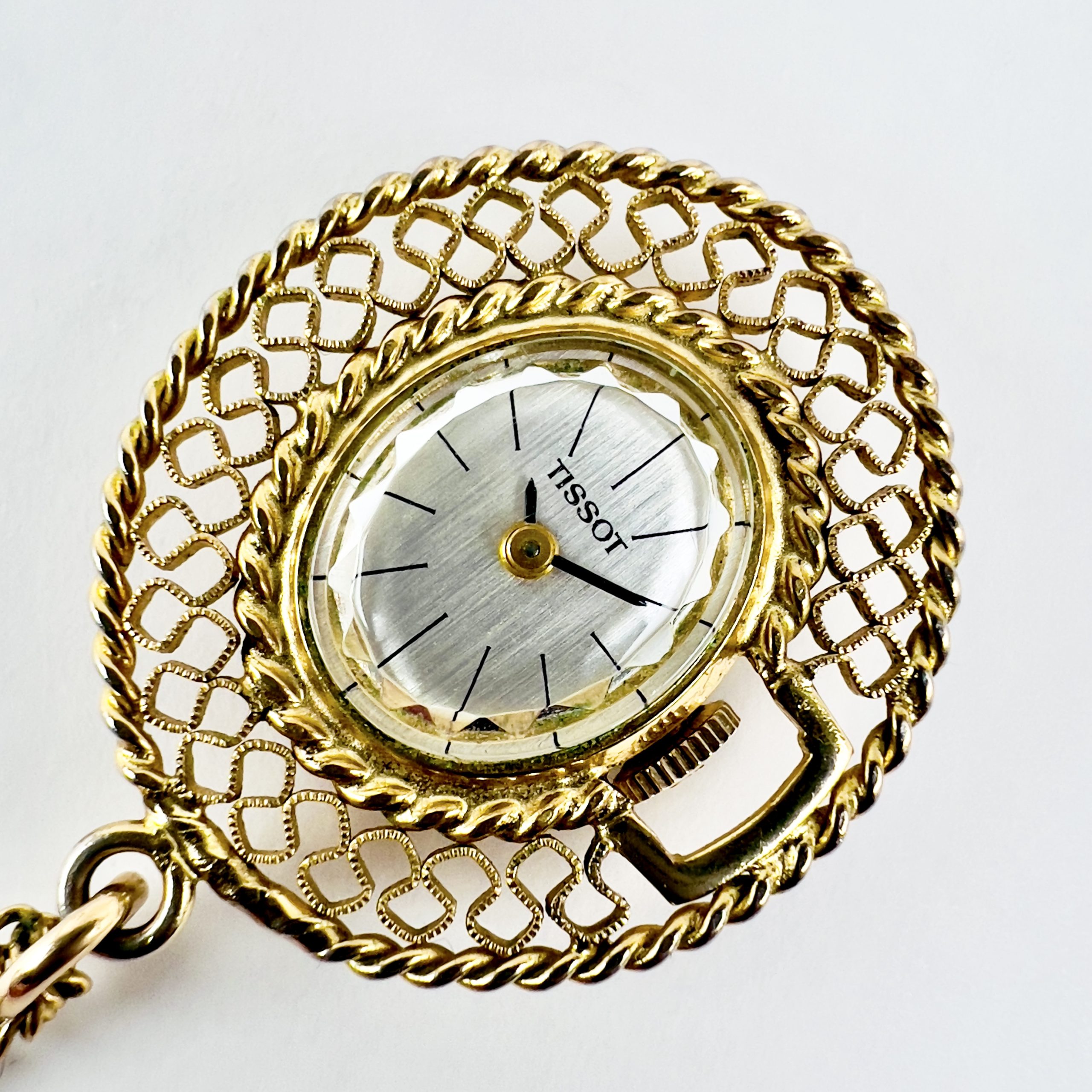 PENDENTIF MONTRE TISSOT "DENTELLE" CA. 1960 – Image 5