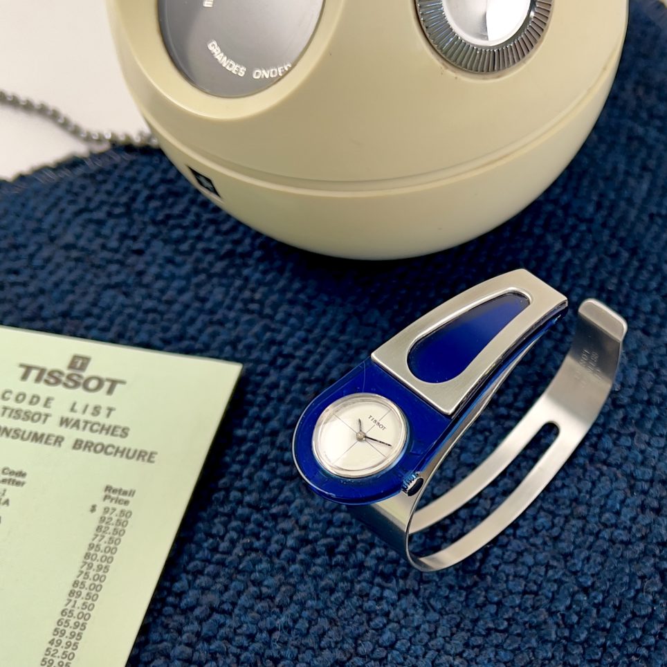 RARE MONTRE TISSOT DESIGN PEKKA PIEKÄINEN CA. 1970