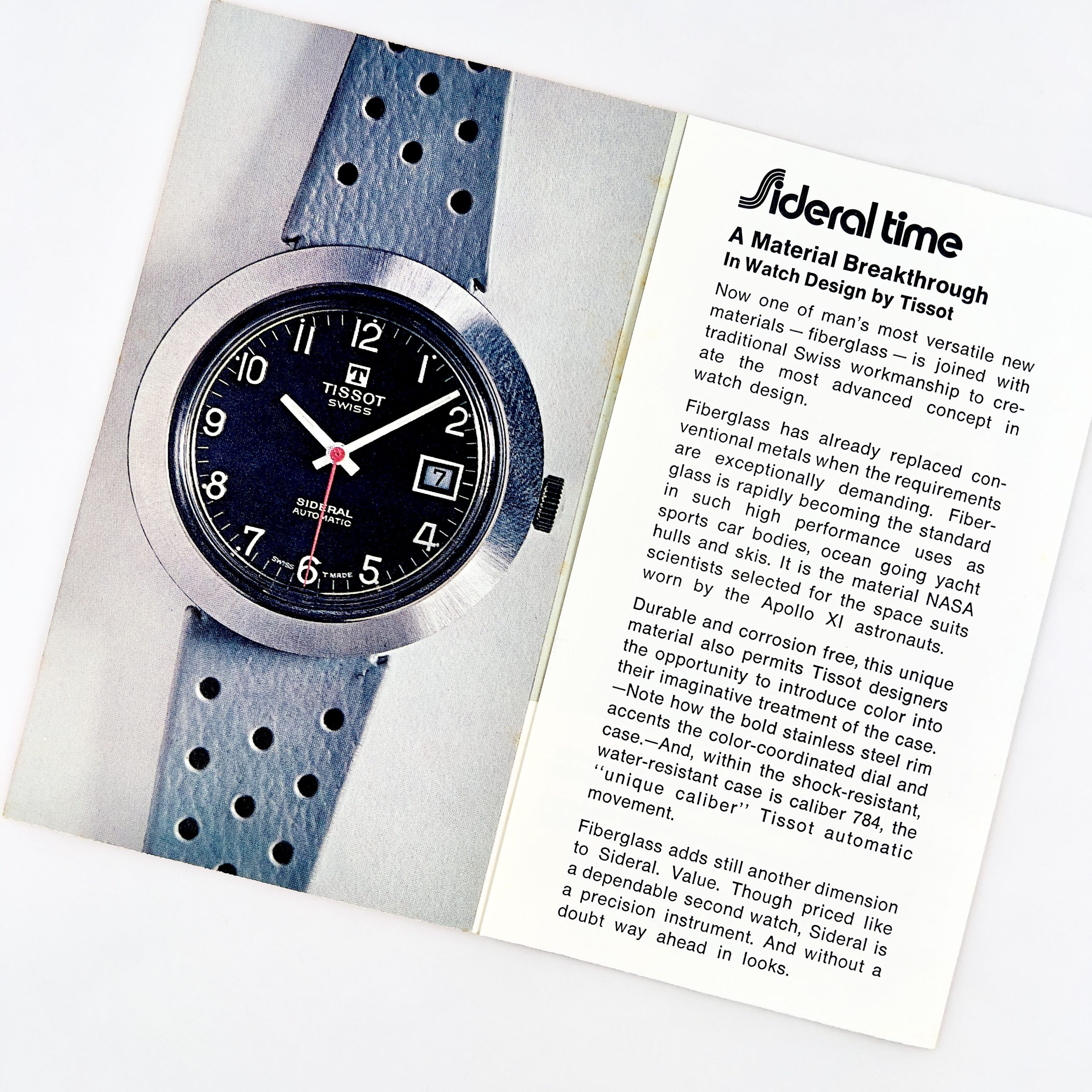 BROCHURE TISSOT SIDERAL TIME CA. 1970 – Image 3