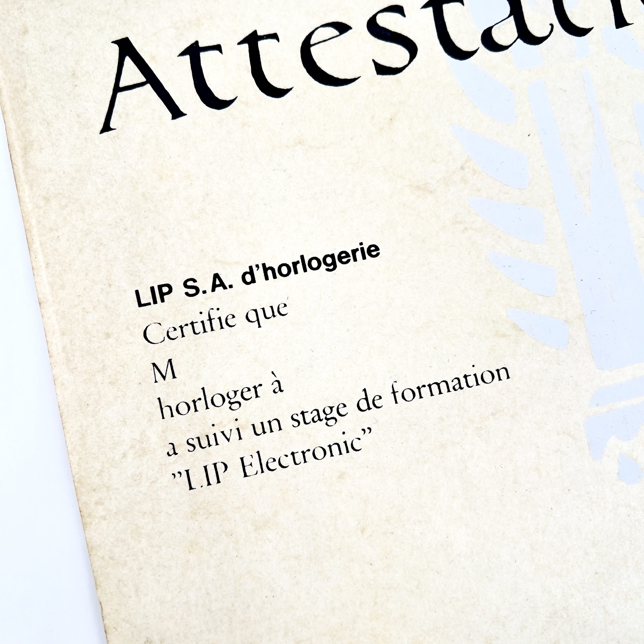 RARE DOCUMENT LIP ELECTRONIC CHARLES BOURGEAUX CA. 1965 – Image 5