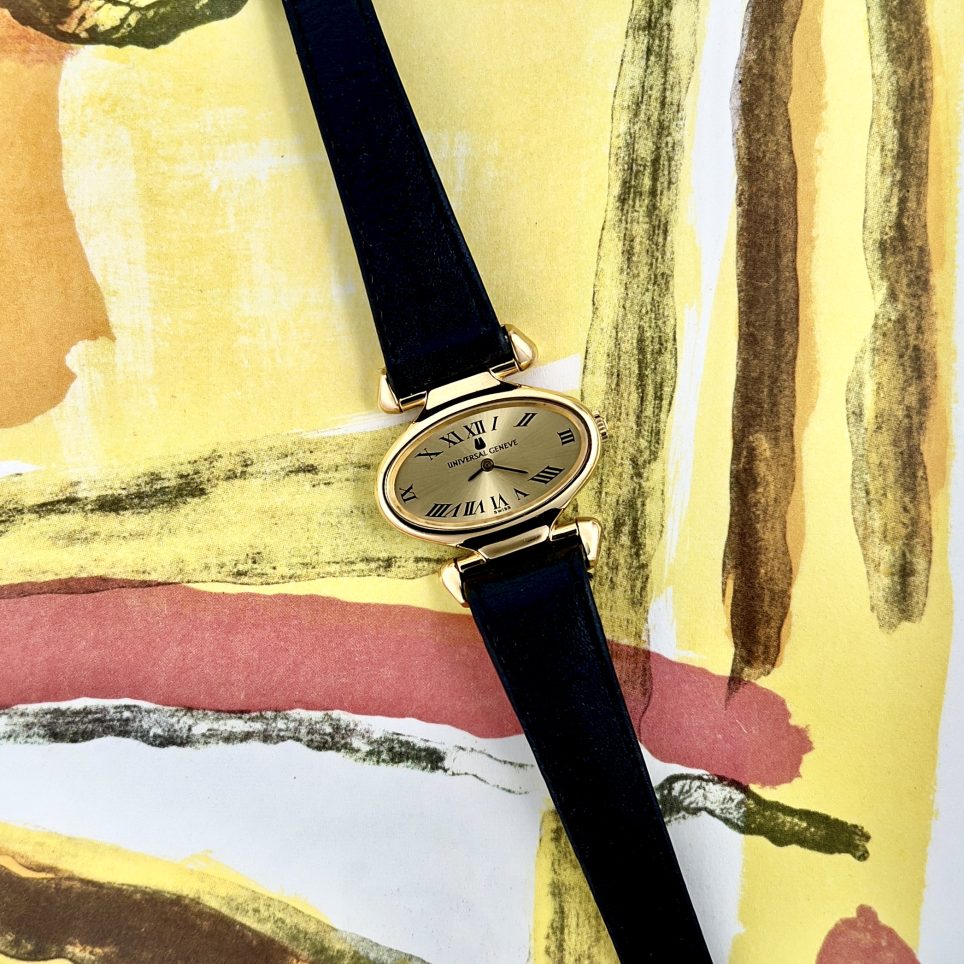 MONTRE UNIVERSAL GENÈVE "JONCS" CA. 1975