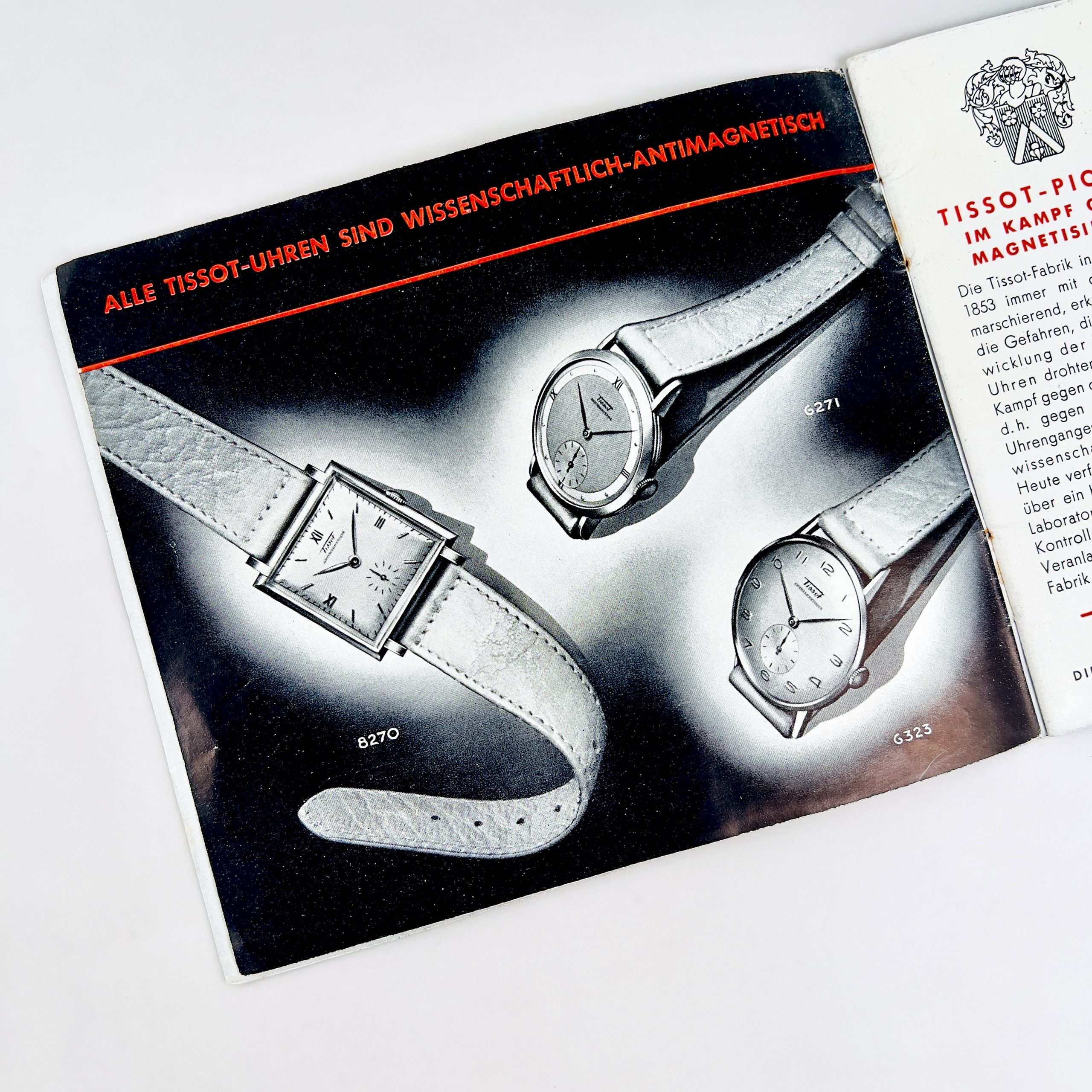 CATALOGUE TISSOT "RENÉ VOGT" CA. 1942 – Image 4