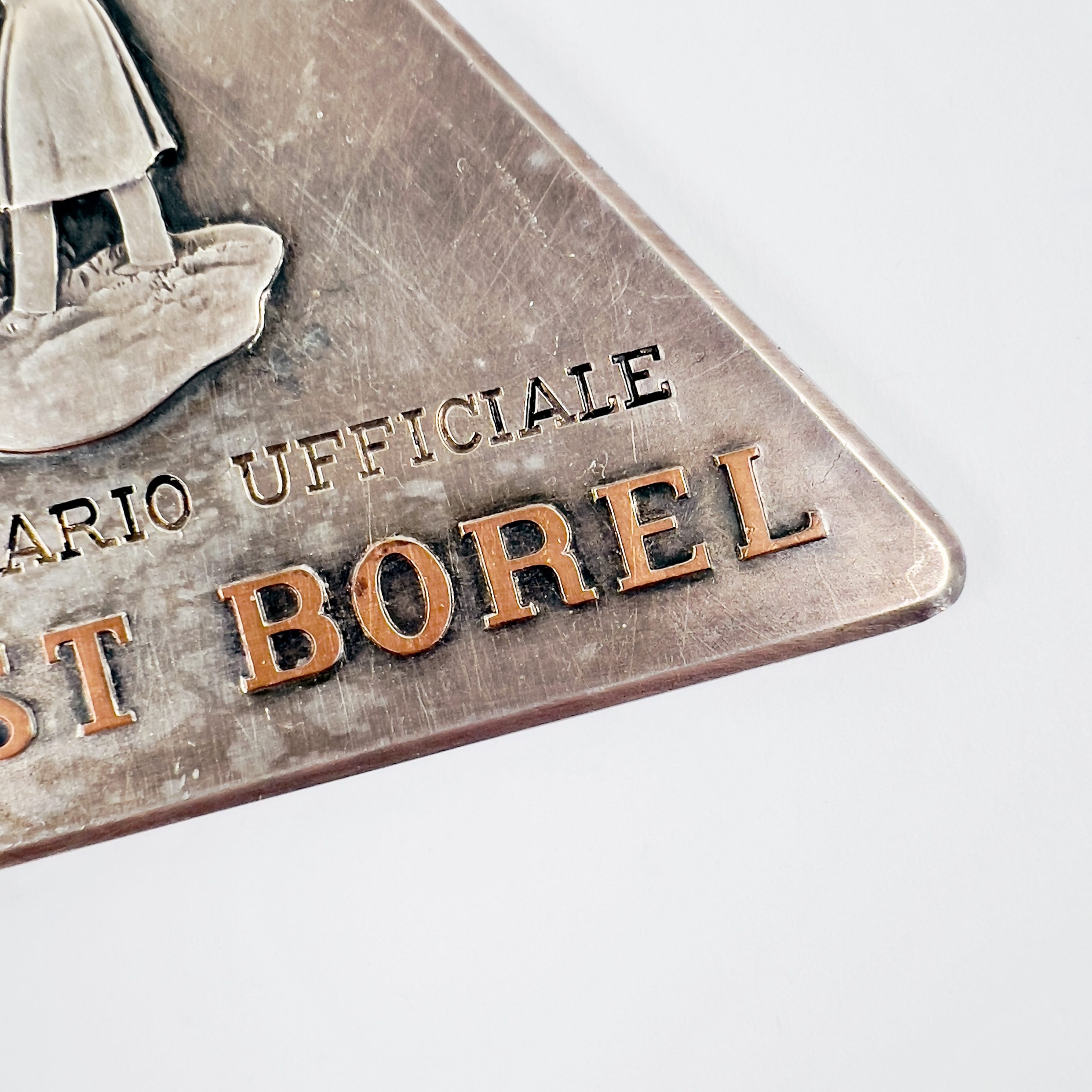 PLAQUE PUBLICITAIRE ERNEST BOREL CA. 1950 – Image 8