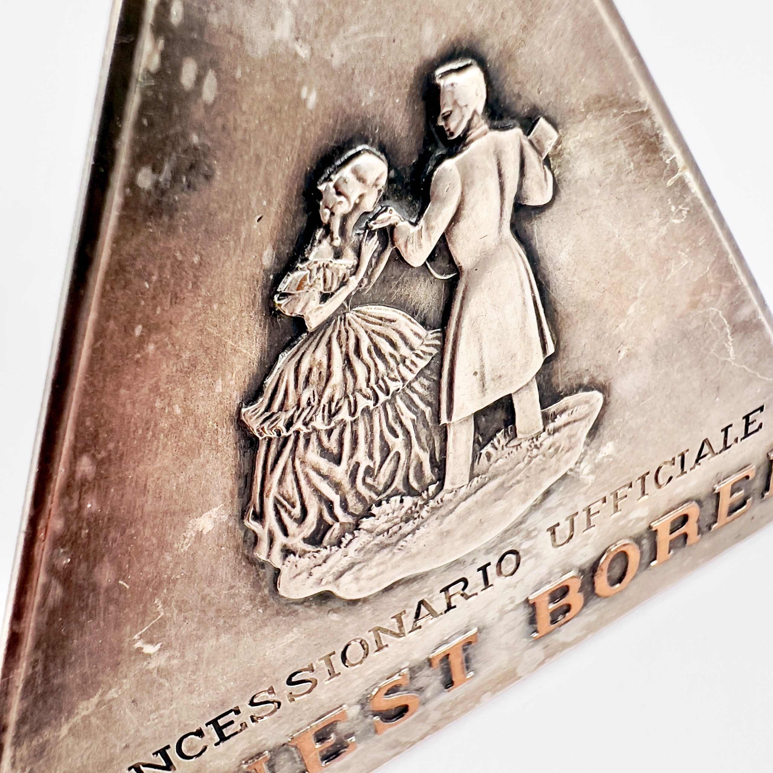 PLAQUE PUBLICITAIRE ERNEST BOREL CA. 1950 – Image 4