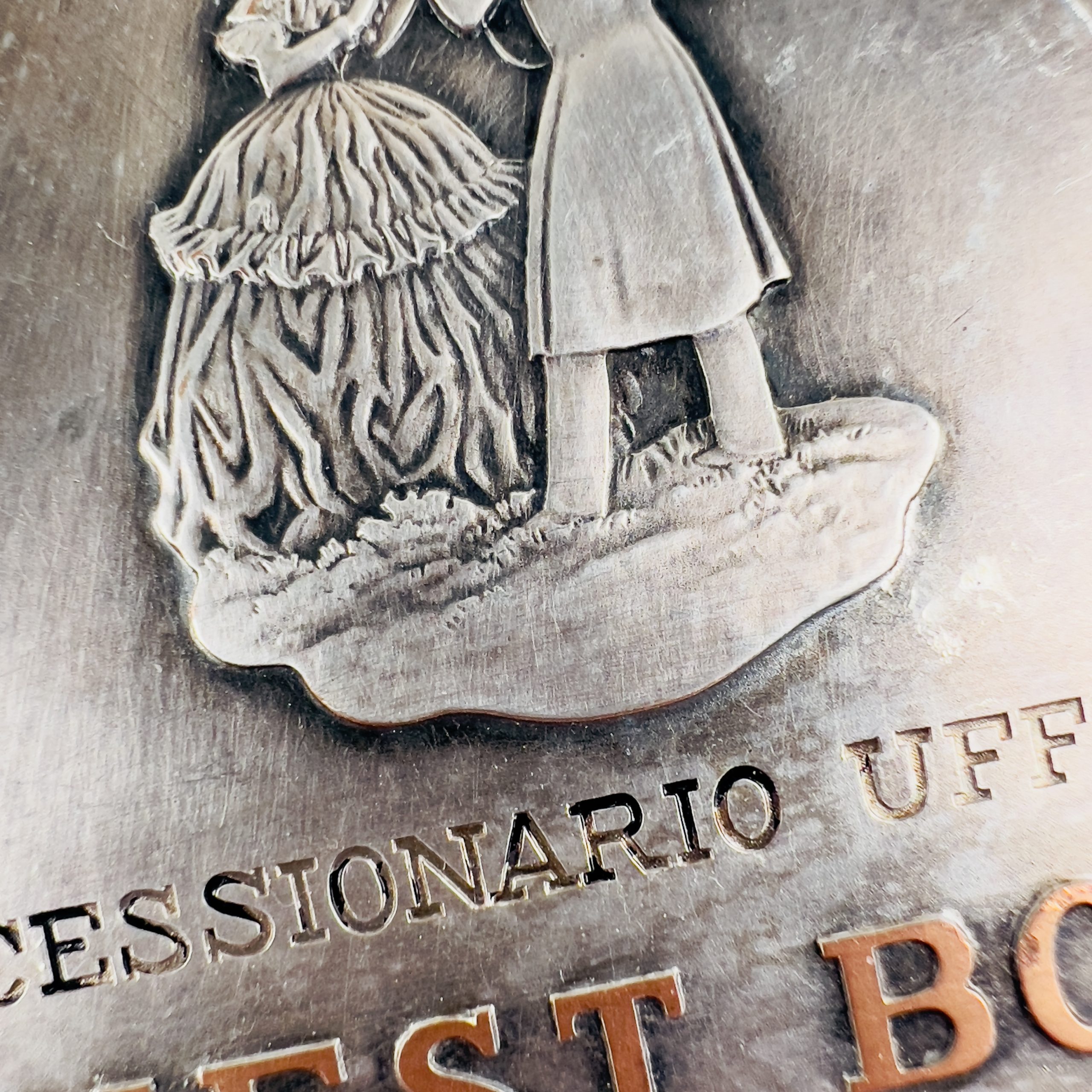 PLAQUE PUBLICITAIRE ERNEST BOREL CA. 1950 – Image 6