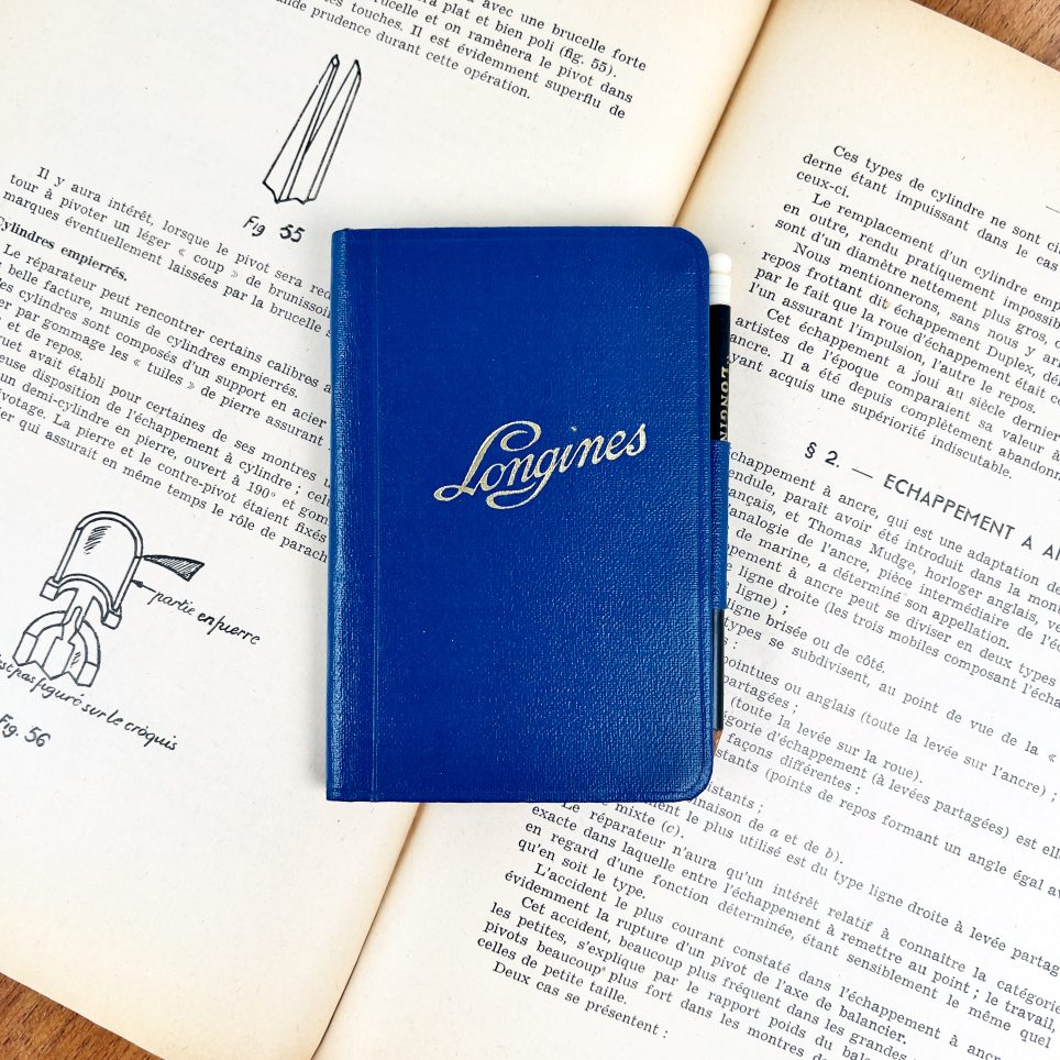 AGENDA DE POCHE MONTRES LONGINES 1931