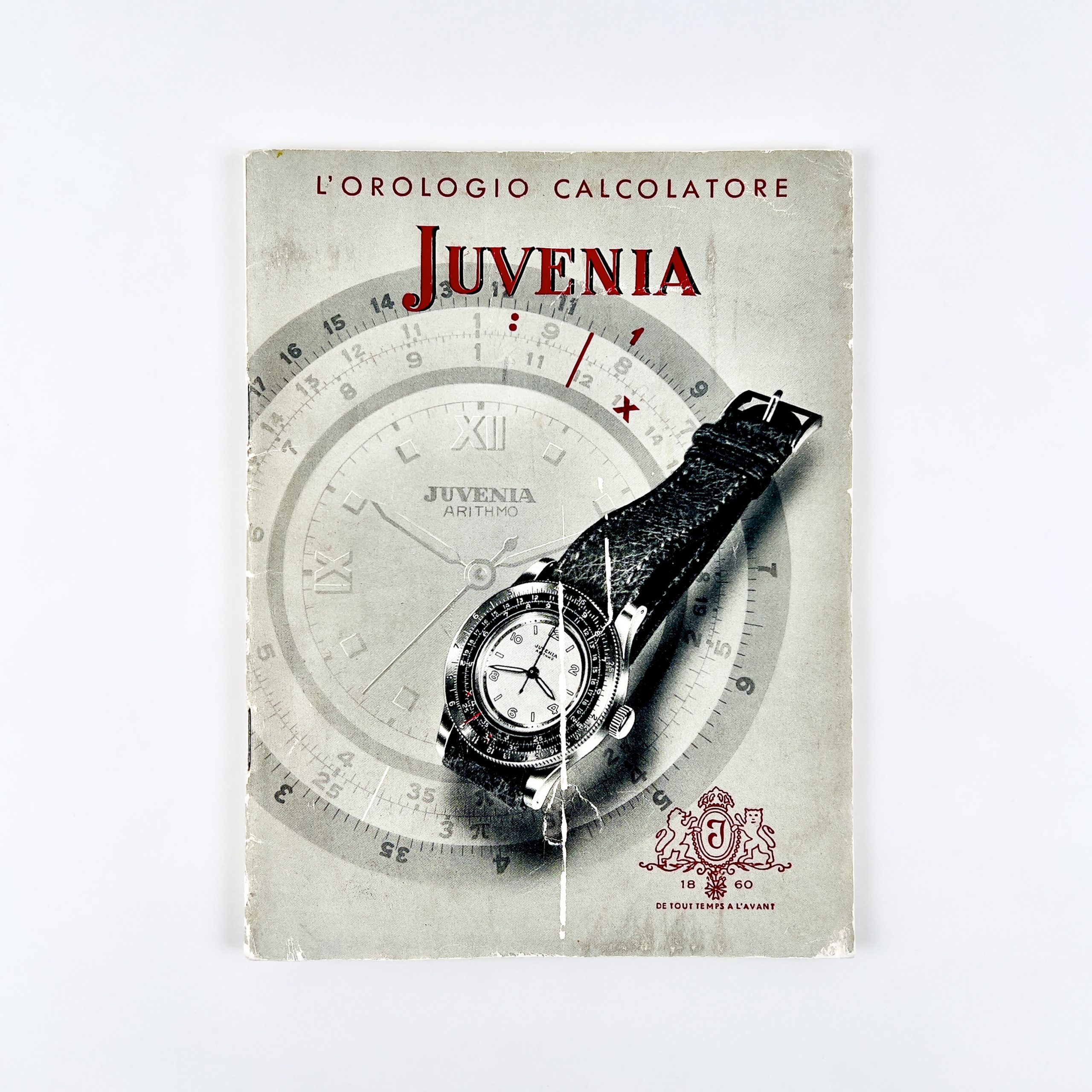 CATALOGUE MONTRE CALCULATRICE JUVENIA ARITHMO CA. 1945