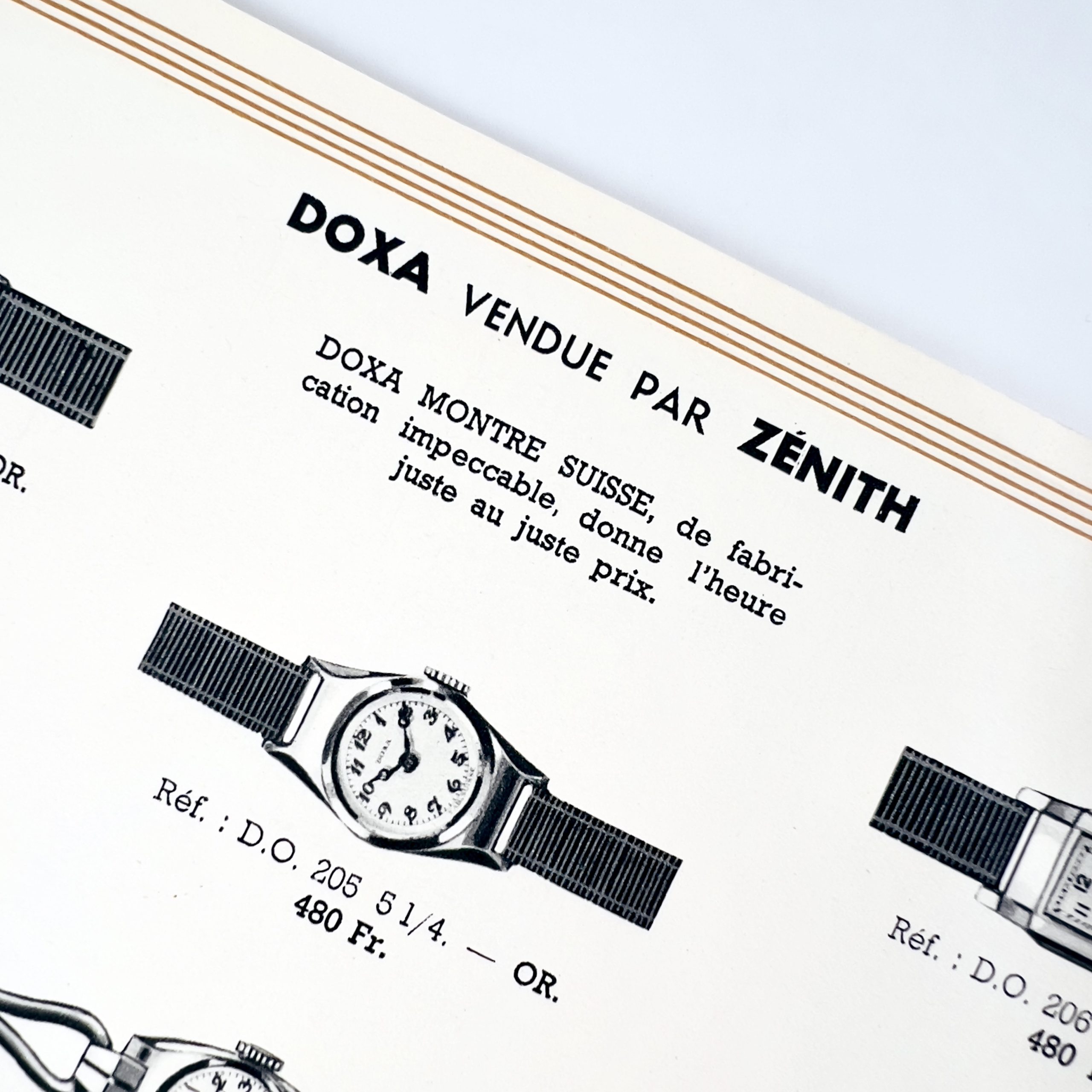 CATALOGUE ZENITH DOXA 1936 – Image 8