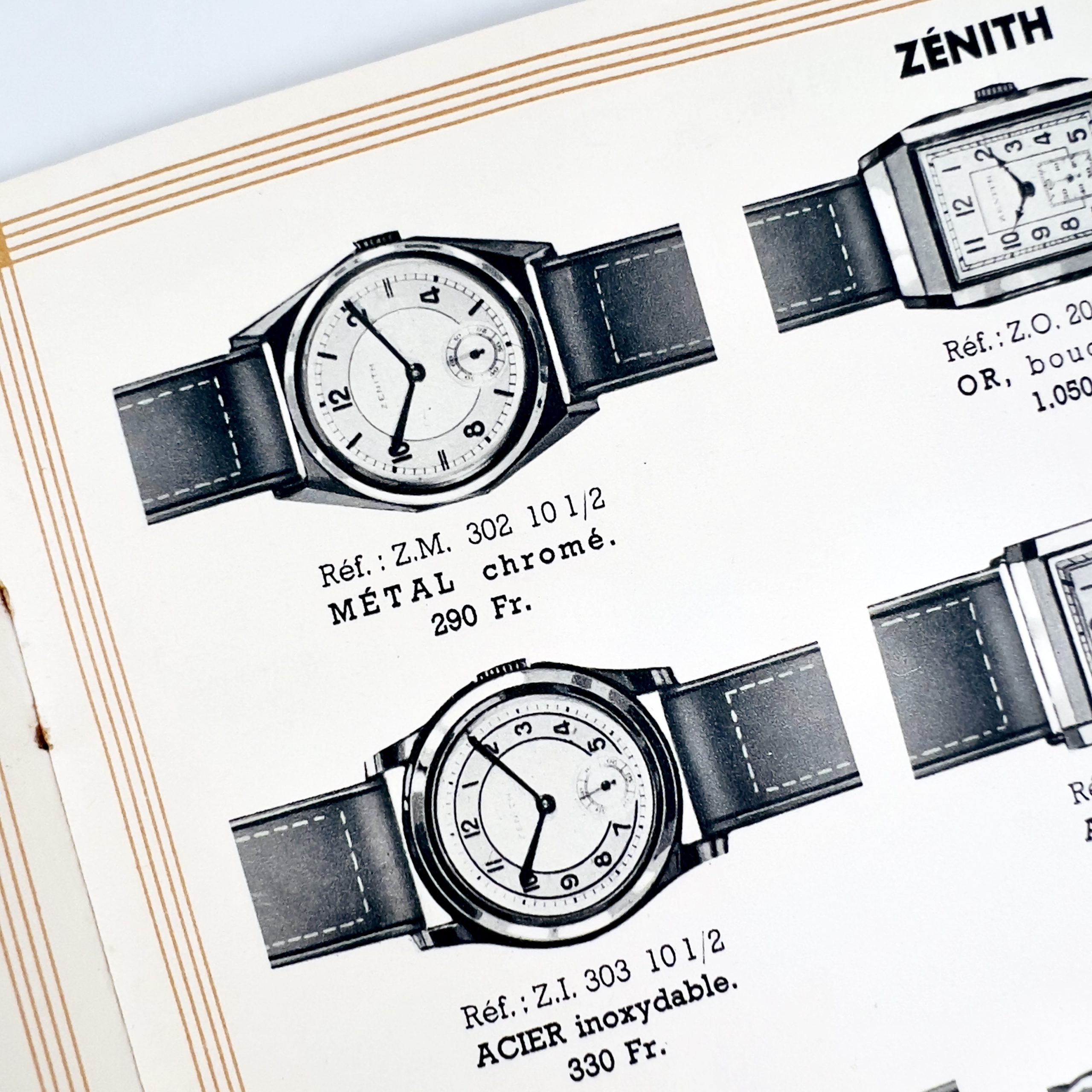 CATALOGUE ZENITH DOXA 1936 – Image 6