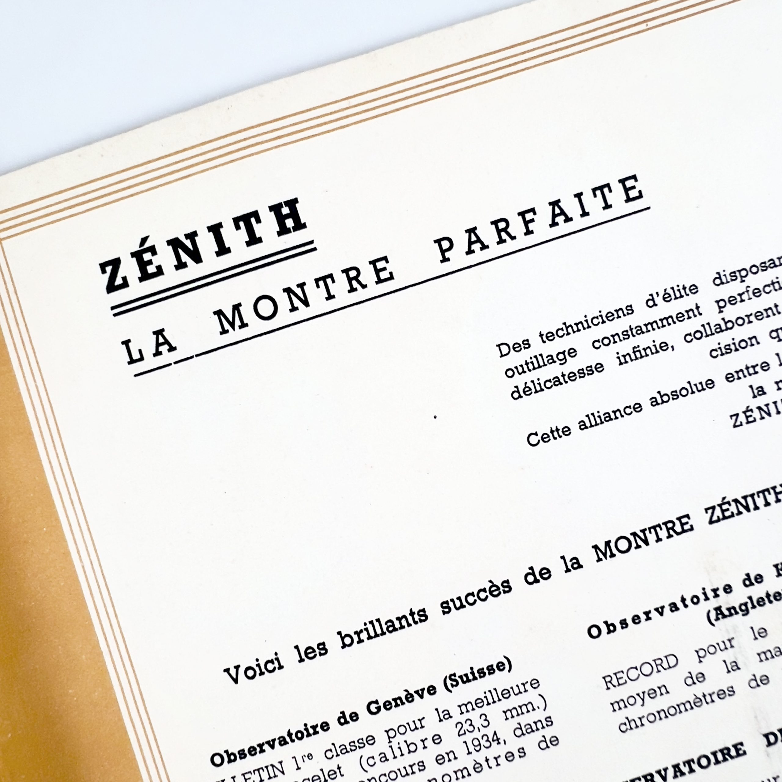 CATALOGUE ZENITH DOXA 1936 – Image 7