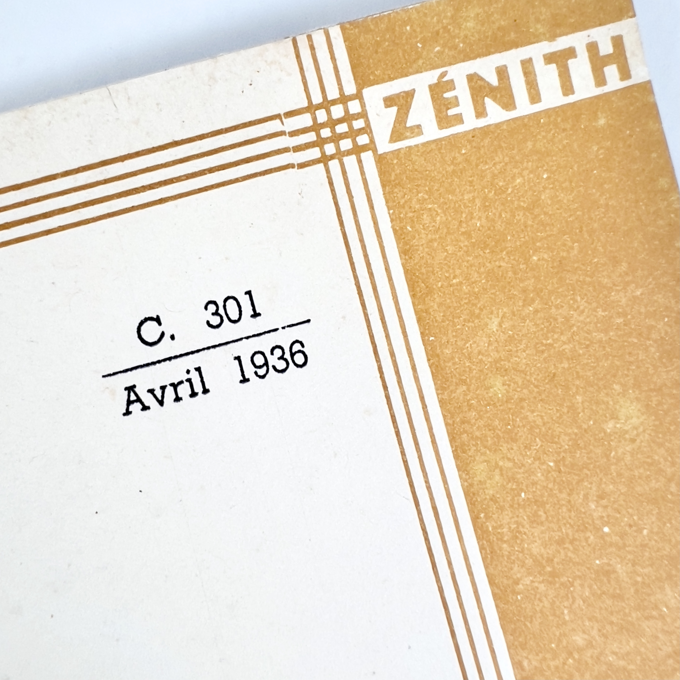 CATALOGUE ZENITH DOXA 1936 – Image 10