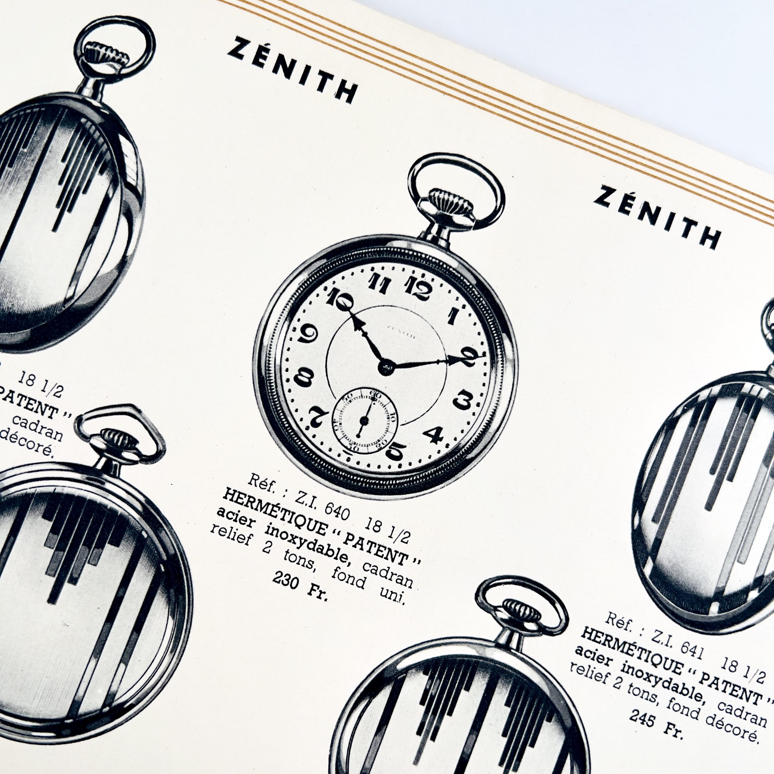 CATALOGUE ZENITH DOXA 1936 – Image 11