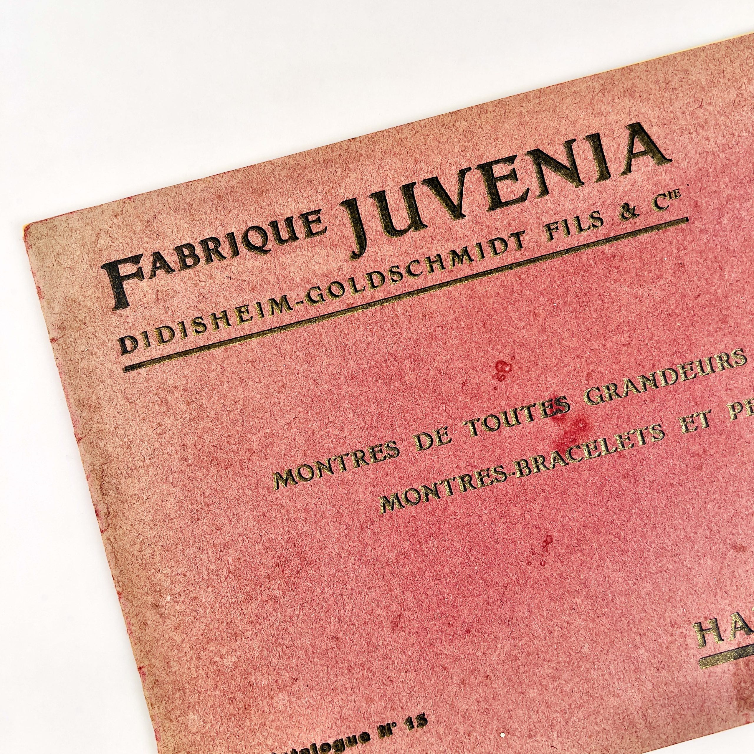 JUVENIA CATALOG No. 15, ca. 1930