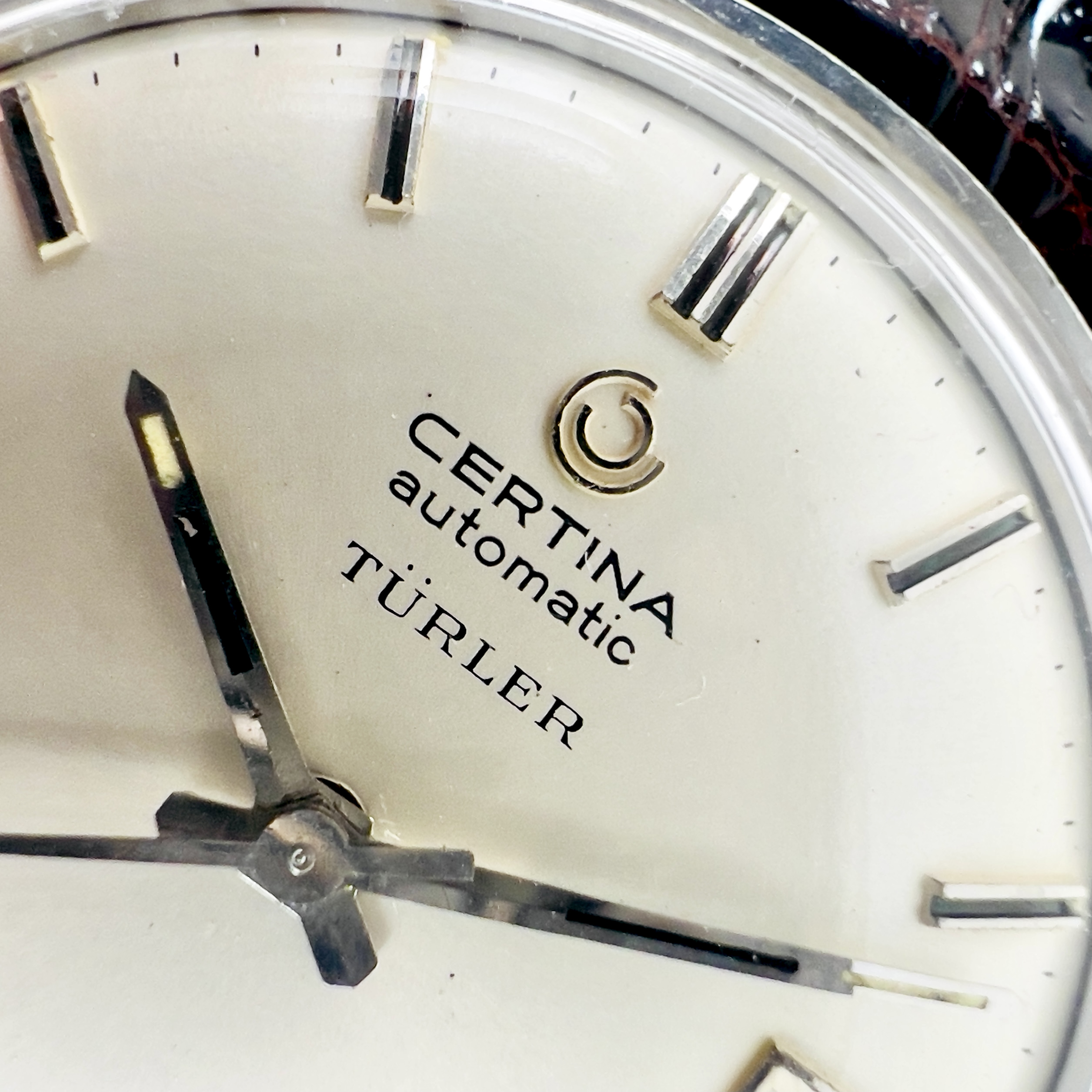 MONTRE CERTINA "TÜRLER" AUTOMATIC "BLUE RIBBON" CA. 1965 – Image 7
