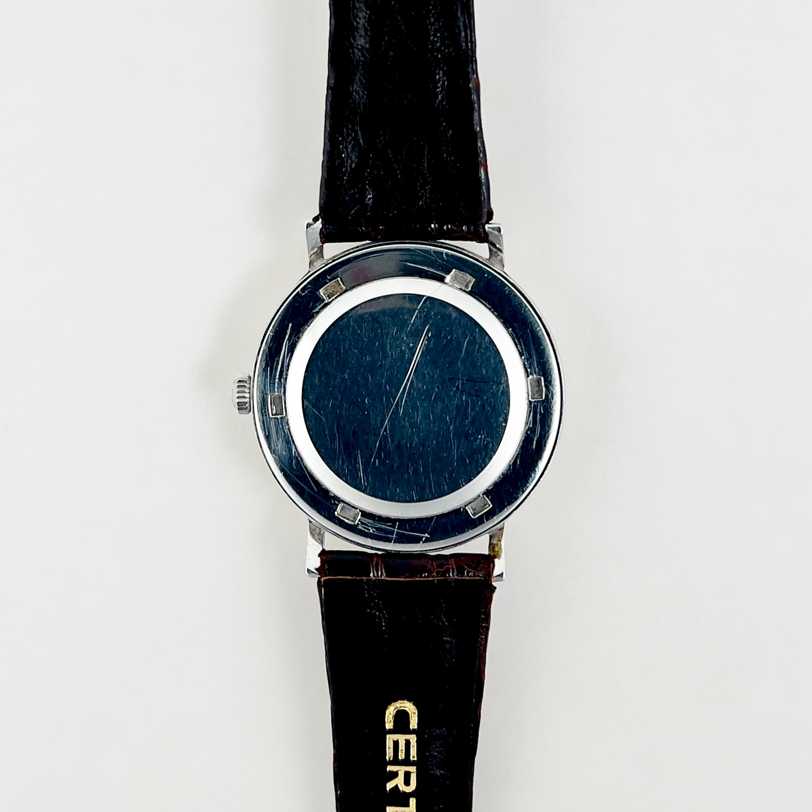 MONTRE CERTINA "TÜRLER" AUTOMATIC "BLUE RIBBON" CA. 1965 – Image 4
