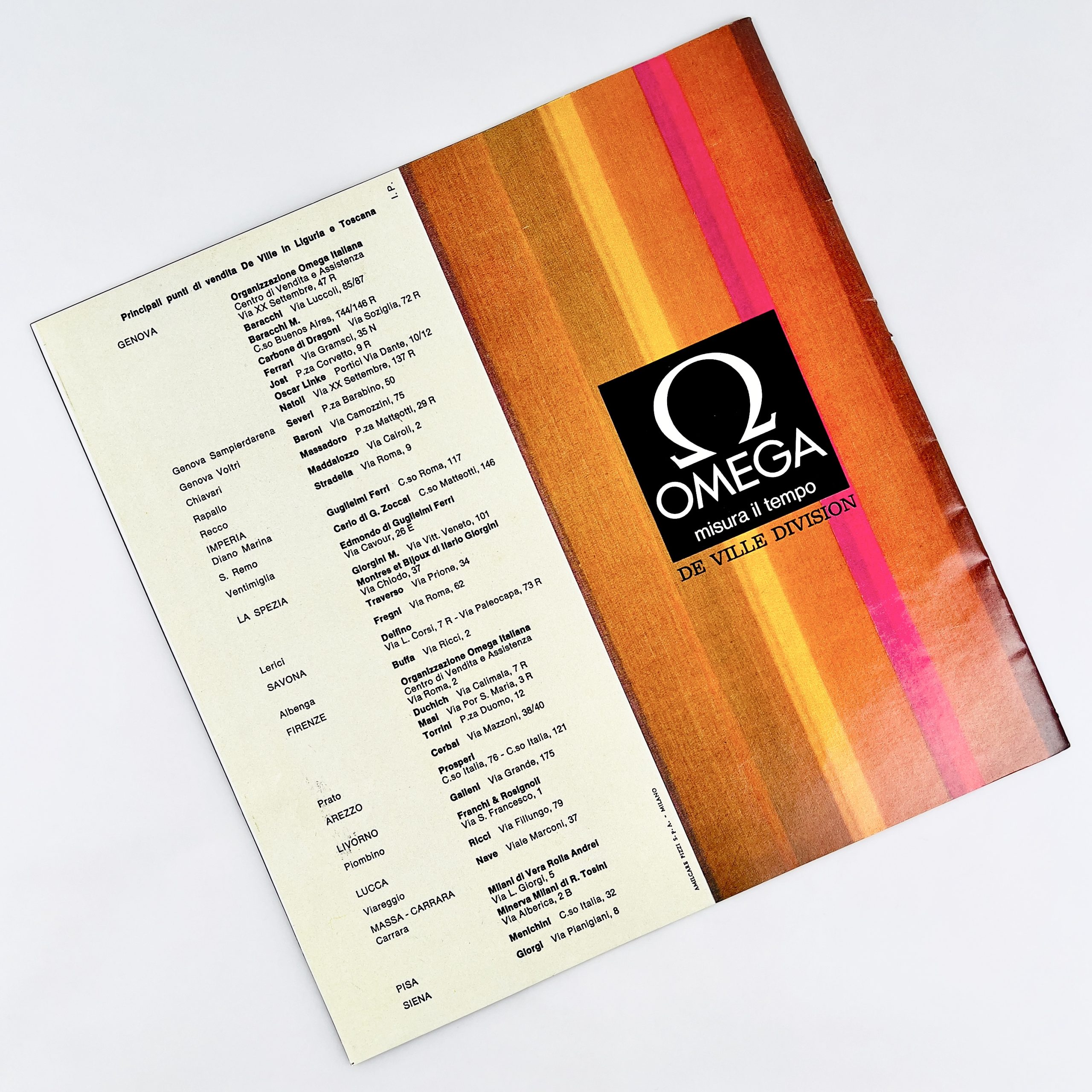 CATALOGUE OMEGA "DE VILLE" 1968 – Image 2